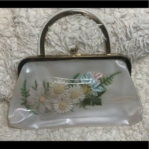 Vintage 1950s/1960s Clear Plastic Handbag